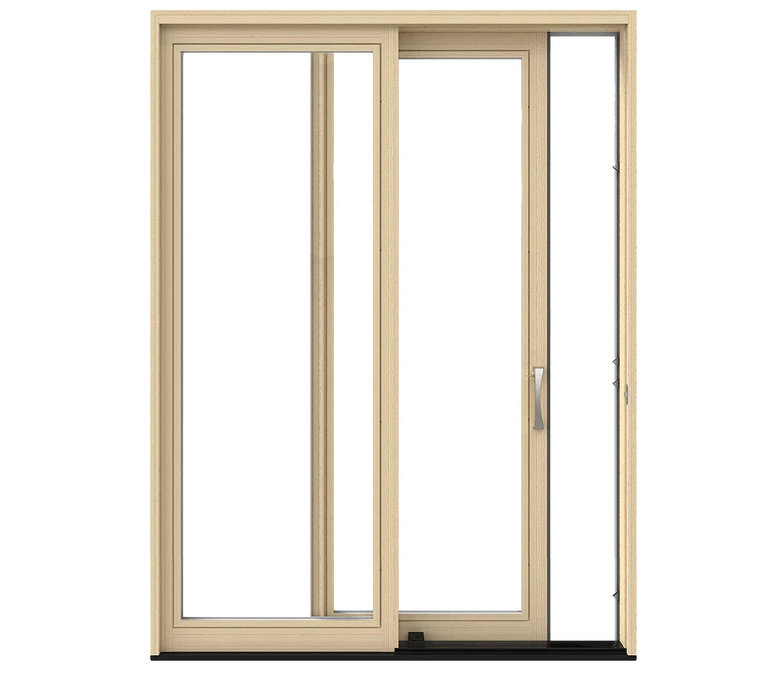 Cherry Hill Pella Lifestyle Series Wood Sliding Patio Doors